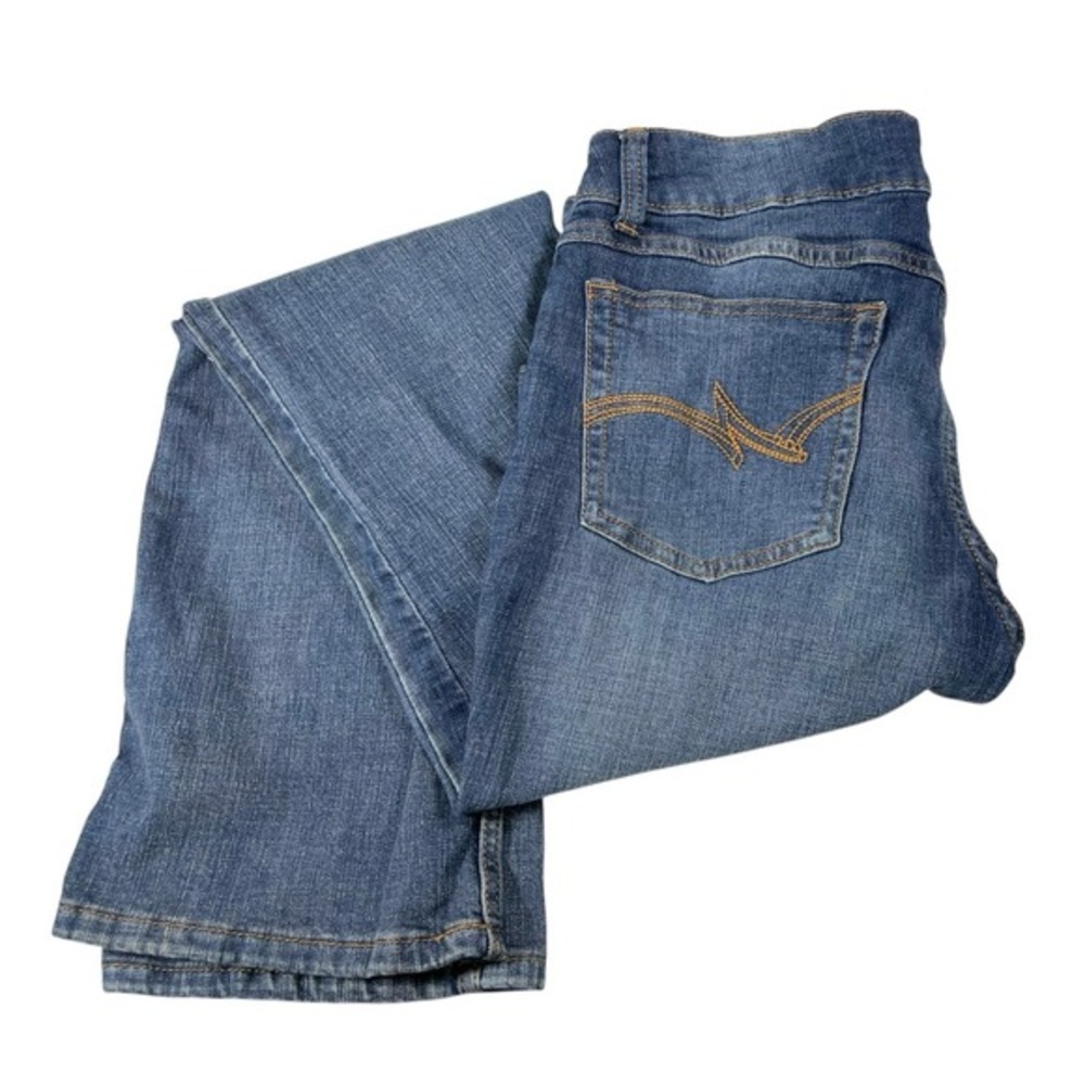 Wrangler 31x32 Blue Bootcut Jeans‎ Mid Rise Classic Western Cowgirl Aesthetic